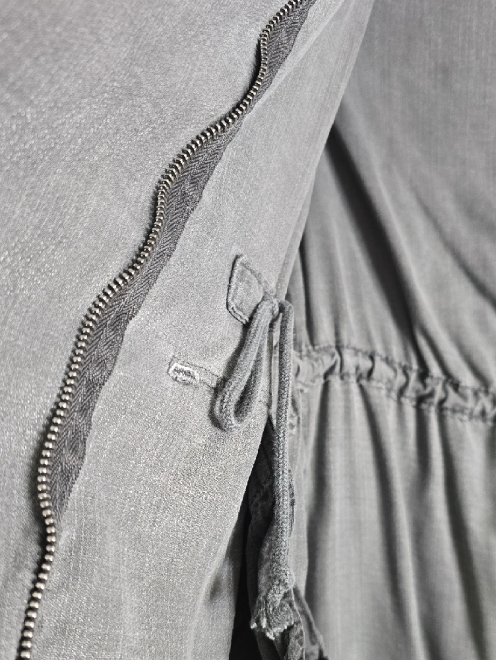 Women’s Lucky Brand Military Style Utility Jacket Grey Size S - Picture 6 of 16